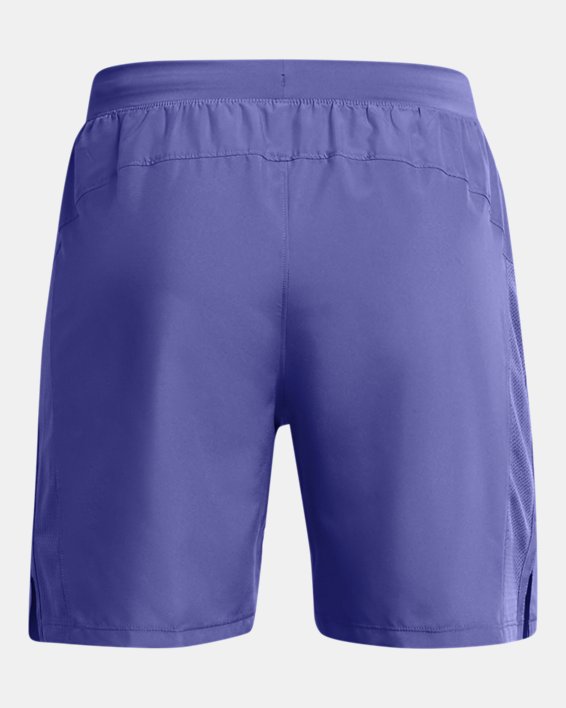 Men's UA Launch 7" Shorts in Purple image number 6